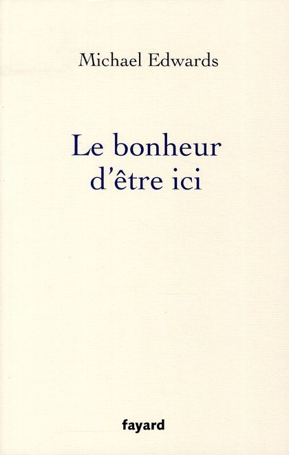 Produktbild: Le bonheur d'&ecirc;tre ici