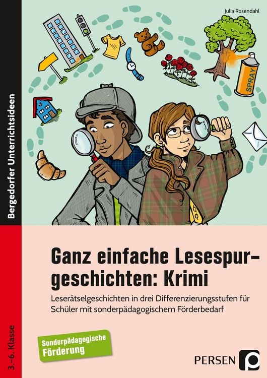 Produktbild: Ganz einfache Lesespurgeschichten: Krimi