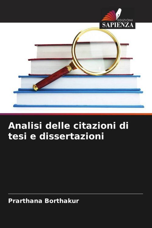 Produktbild: Analisi delle citazioni di tesi e dissertazioni