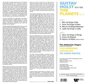 Produktbild: The Planets