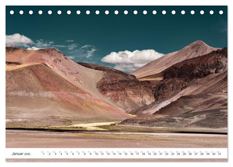 Produktbild: Argentinien - Hinter Weit kommt Weiter (Tischkalender 2026 DIN A5 quer), CALVENDO Monatskalender