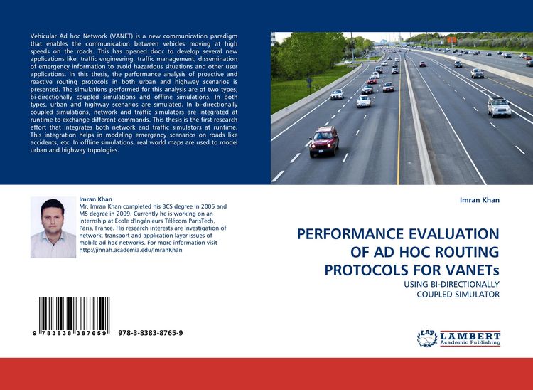 Produktbild: Performance Evaluation Of Ad Hoc Routing Protocols For Vanets