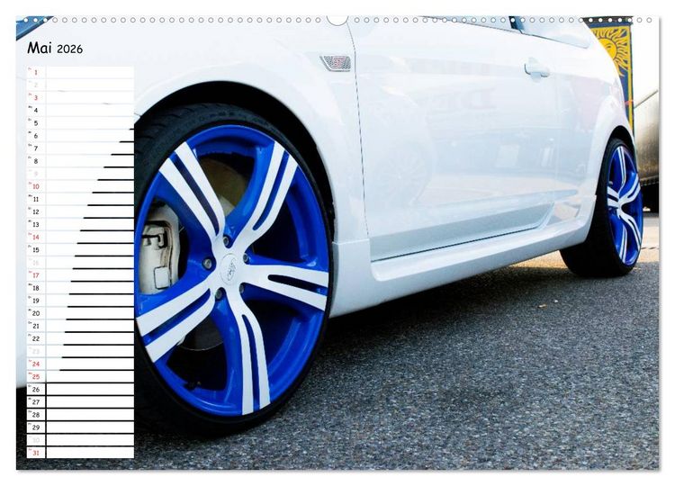 Produktbild: Tuning Power (hochwertiger Premium Wandkalender 2026 DIN A2 quer), Kunstdruck in Hochglanz