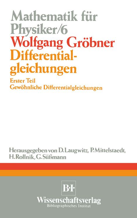 Produktbild: Differentialgleichungen
