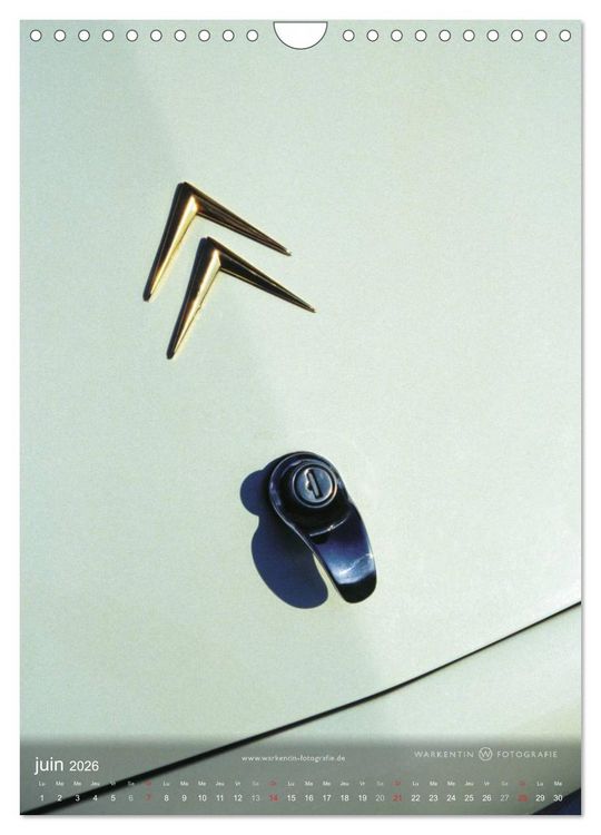 Produktbild: La D&eacute;esse de Citro&euml;n (Calendrier mural 2026 DIN A4 horizontal), CALVENDO calendrier mensuel