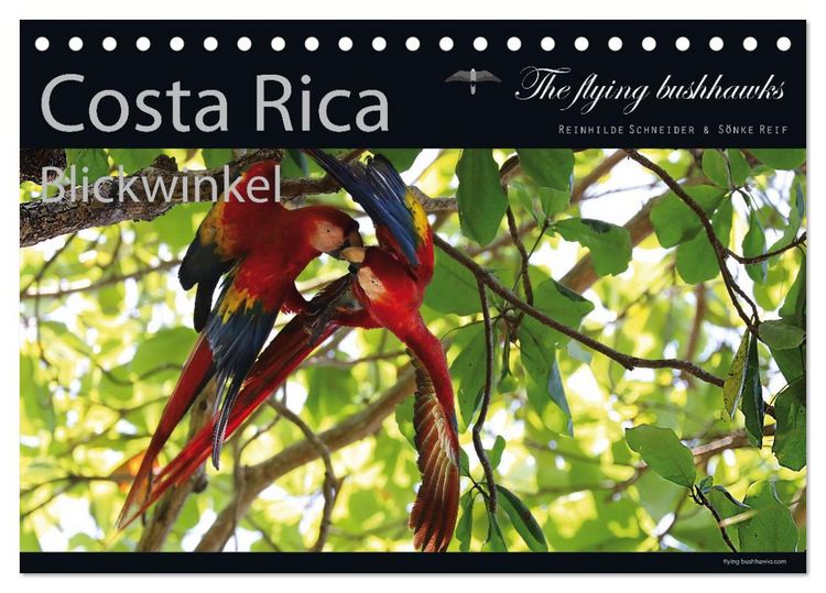 Produktbild: Costa Rica Blickwinkel 2027 (Tischkalender 2027 DIN A5 quer), CALVENDO Monatskalender