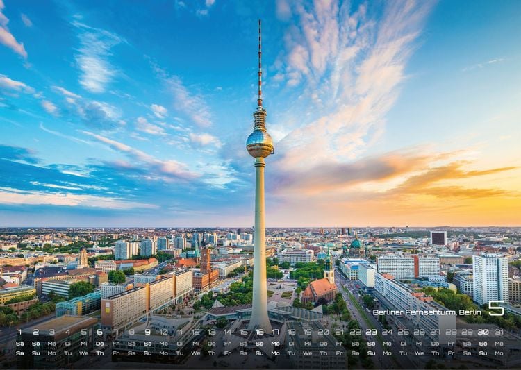 Produktbild: Deutschland - eine Reise zu bezaubernden Landschaften und Sehensw&uuml;rdigkeiten - 2027 - Kalender DIN A3