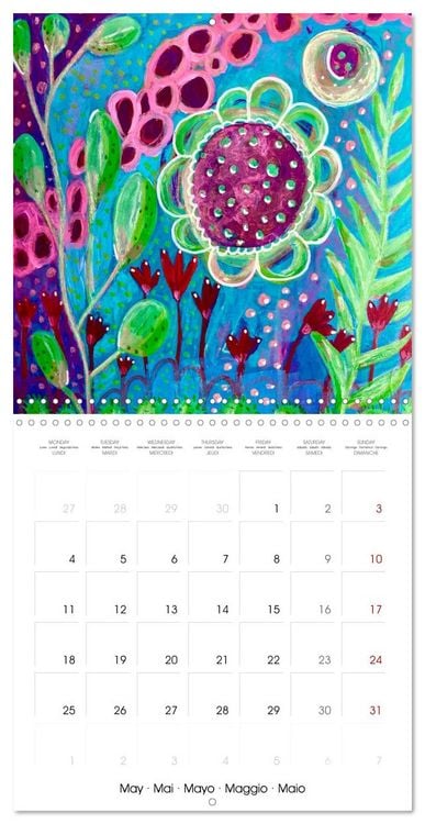 Produktbild: Garden Of Joy 2026 (Wall Calendar 2026 12 &times; 12 Inch) CALVENDO 12 Month Wall Calendar