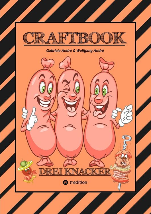 Produktbild: Craftbook - Lustige Grillparty - Witzige Ausmalmotive - Hamburger - Gem&uuml;se - Eis - Knifflige R&auml;tsel - Spannendes Bastelspiel mit der Waage