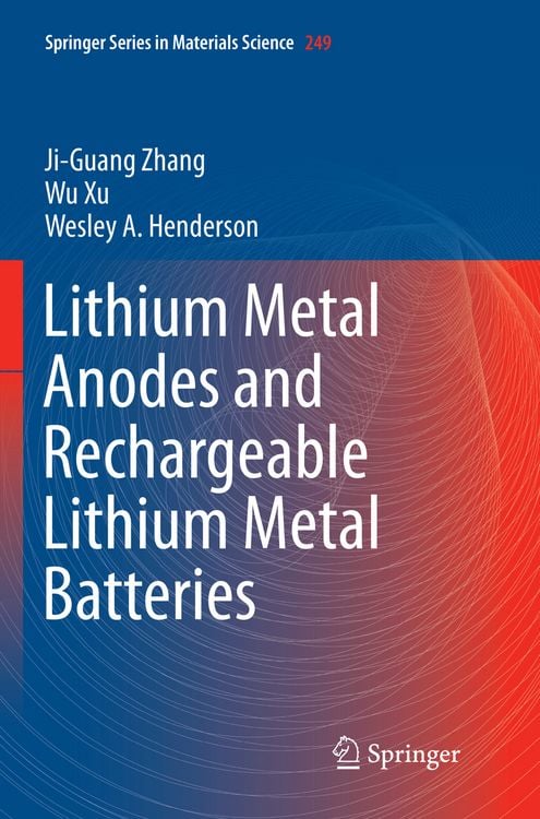 Produktbild: Lithium Metal Anodes and Rechargeable Lithium Metal Batteries