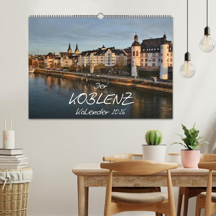 Produktbild: Der Koblenz Kalender (Wandkalender 2026 DIN A2 quer), CALVENDO Monatskalender