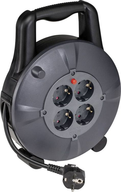 Produktbild: AS Schwabe 16086 Kabelabroller 10 m Schwarz