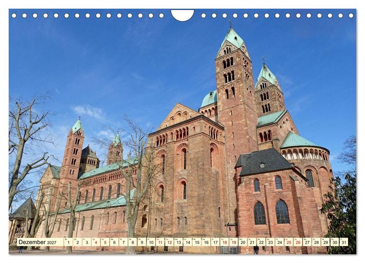 Produktbild: Speyer am Rhein Kaiserdom und Pilgerstadt (Wandkalender 2027 DIN A4 quer), CALVENDO Monatskalender