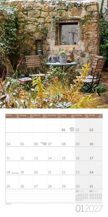 Produktbild: In meinem Garten Kalender 2027 - 30x30 - Art12