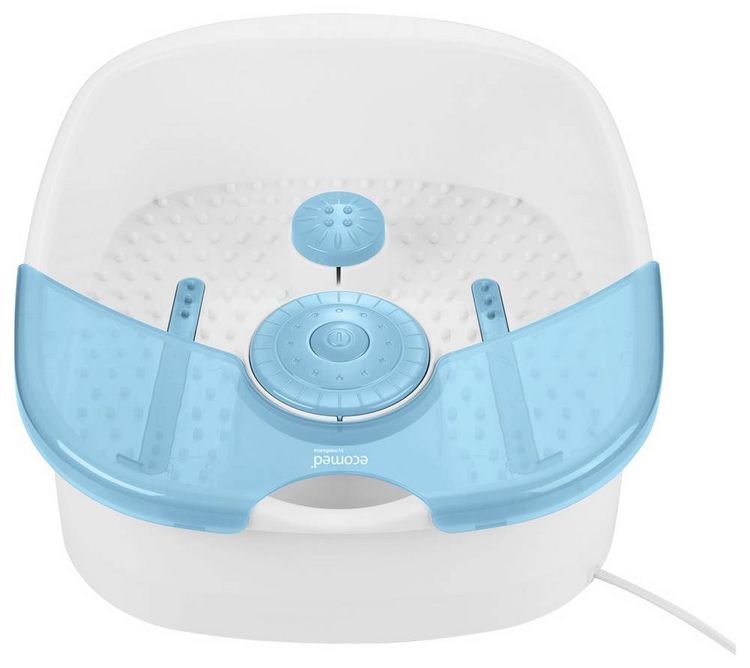 Produktbild: Ecomed FS-70E Fu&szlig;sprudelbad 60W Wei&szlig;, Blau