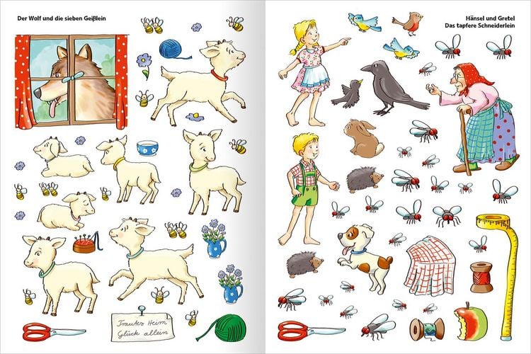 Produktbild: Erstes Stickern &ndash; M&auml;rchen