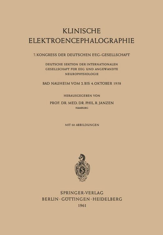 Produktbild: Klinische Elektroencephalographie