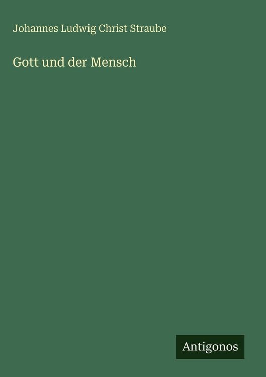 Produktbild: Gott und der Mensch