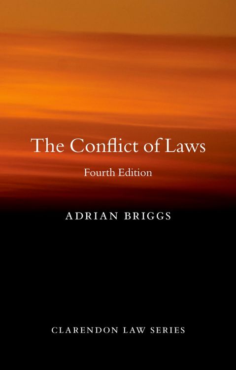Produktbild: The Conflict of Laws