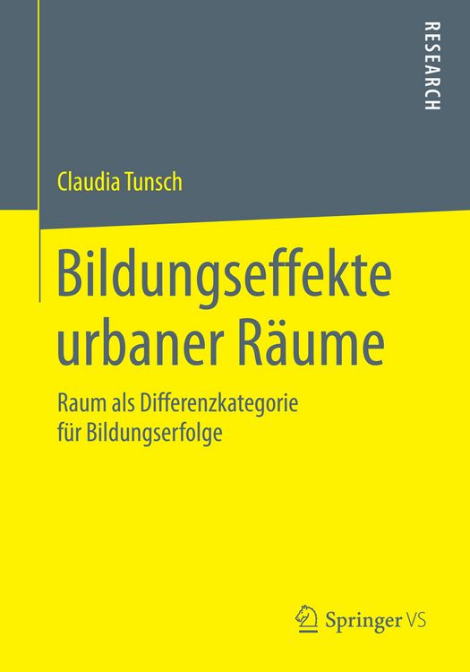 Produktbild: Bildungseffekte urbaner R&auml;ume