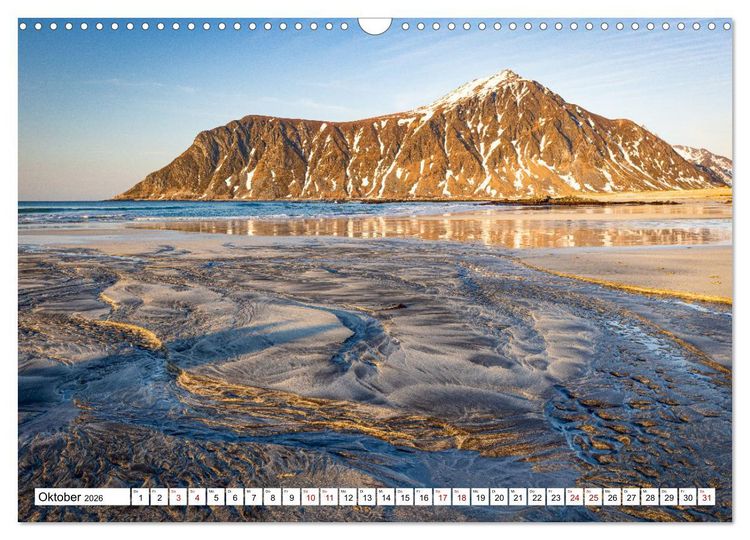 Produktbild: Licht des Nordens - LOFOTEN (Wandkalender 2026 DIN A3 quer), CALVENDO Monatskalender