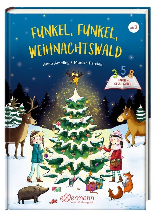 Produktbild: 3-5-8 Minutengeschichten. Funkel, funkel, Weihnachtswald