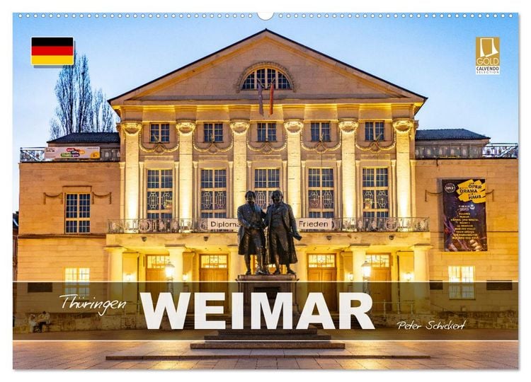 Produktbild: Th&uuml;ringen - Weimar (Wandkalender 2027 DIN A2 quer), CALVENDO Monatskalender