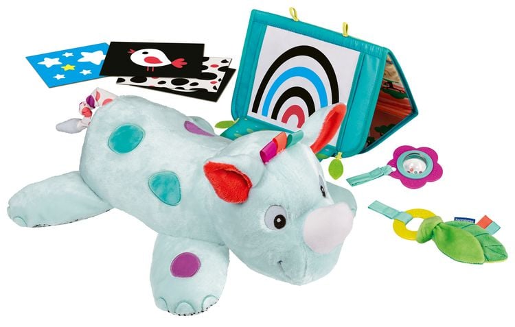 Produktbild: Ravensburger 4866 - play+ Nashorn Spielkissen (für die Bauchlage)