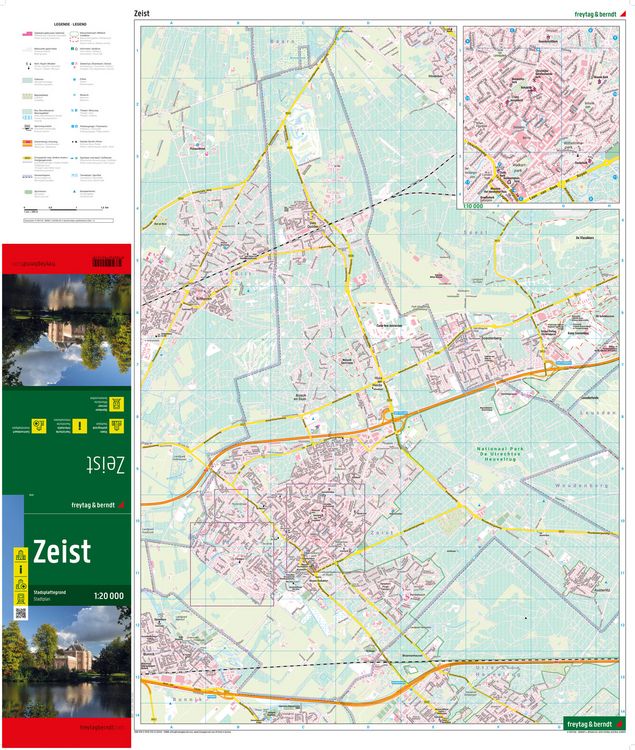 Produktbild: freytag & berndt Stadtplan Zeist 1:20.000