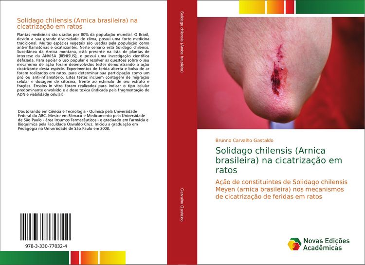 Produktbild: Solidago chilensis (Arnica brasileira) na cicatriza&ccedil;&atilde;o em ratos