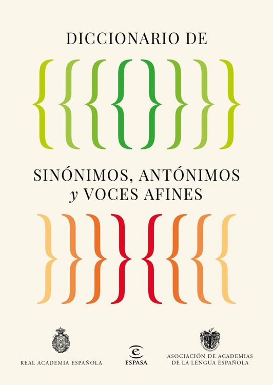 Produktbild: Diccionario de sin&oacute;nimos, ant&oacute;nimos y voces afines