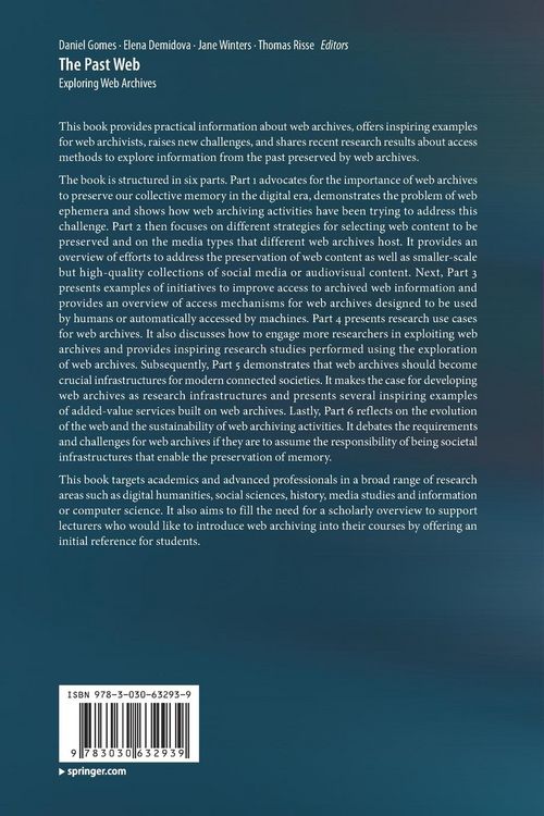 Produktbild: The Past Web