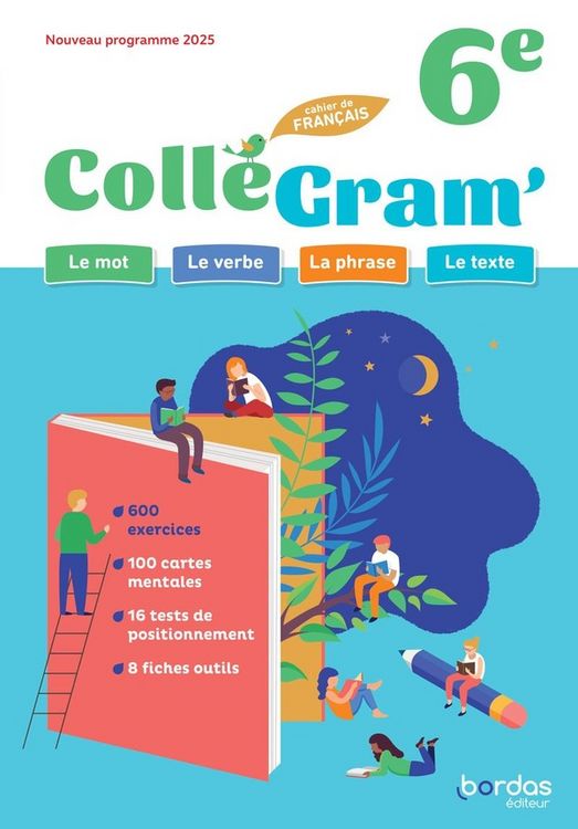 Produktbild: Coll&eacute;Gram' 6e, cahier de fran&ccedil;ais : nouveau programme 2025