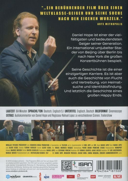Produktbild: Daniel Hope - Der Klang des Lebens