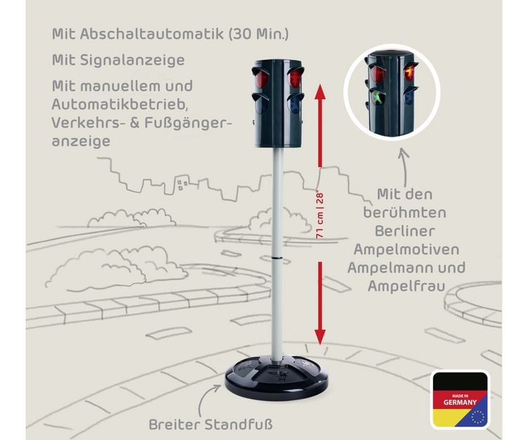 Produktbild: BIG Verkehrsampel Ampelmann
