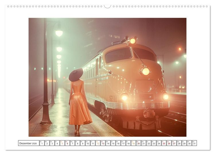 Produktbild: Ein Hauch von Nostalgie (Wandkalender 2026 DIN A2 quer), CALVENDO Monatskalender