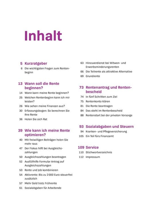 Produktbild: Das Renten-Set