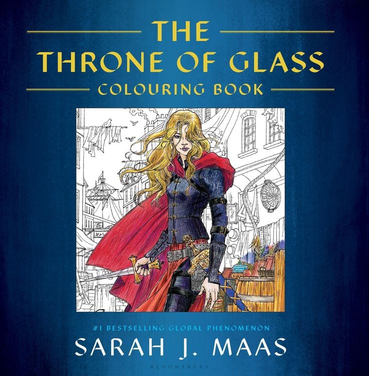 Produktbild: The Throne of Glass Colouring Book