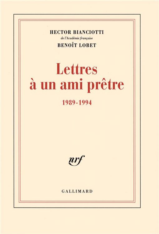 Produktbild: Lettres &agrave; un ami pr&ecirc;tre (1989-1994)
