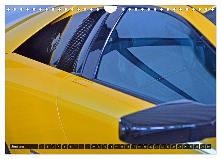 Produktbild: DER GELBE STIER - Lamborghini Murci&eacute;lago (Wandkalender 2025 DIN A4 quer), CALVENDO Monatskalender