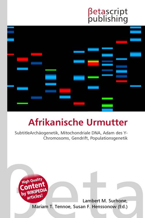 Produktbild: Afrikanische Urmutter