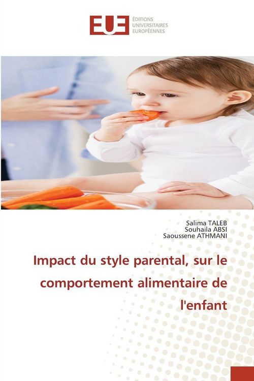 Produktbild: Impact du style parental, sur le comportement alimentaire de l'enfant