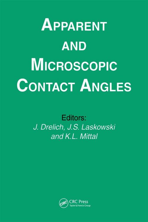 Produktbild: Apparent and Microscopic Contact Angles
