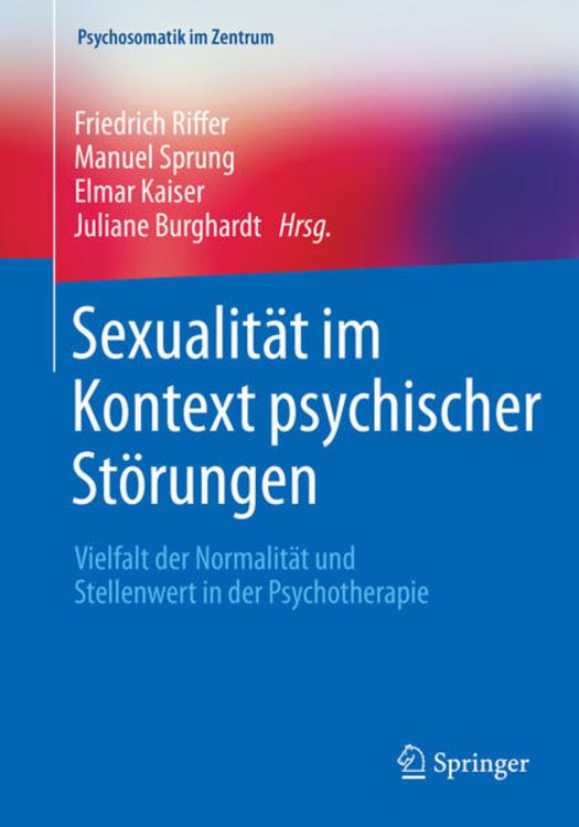 Produktbild: Sexualit&auml;t im Kontext psychischer St&ouml;rungen