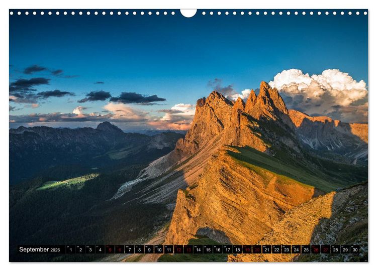 Produktbild: Traumhafte Alpen (Wandkalender 2026 DIN A3 quer), CALVENDO Monatskalender