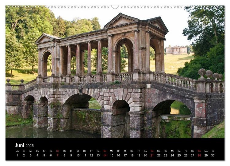 Produktbild: S&uuml;denglische Landschaftsg&auml;rten (Wandkalender 2026 DIN A2 quer), CALVENDO Monatskalender