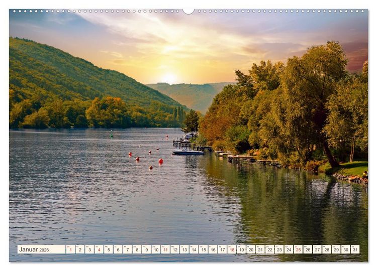 Produktbild: Ausflug an die Mosel (hochwertiger Premium Wandkalender 2026 DIN A2 quer), Kunstdruck in Hochglanz