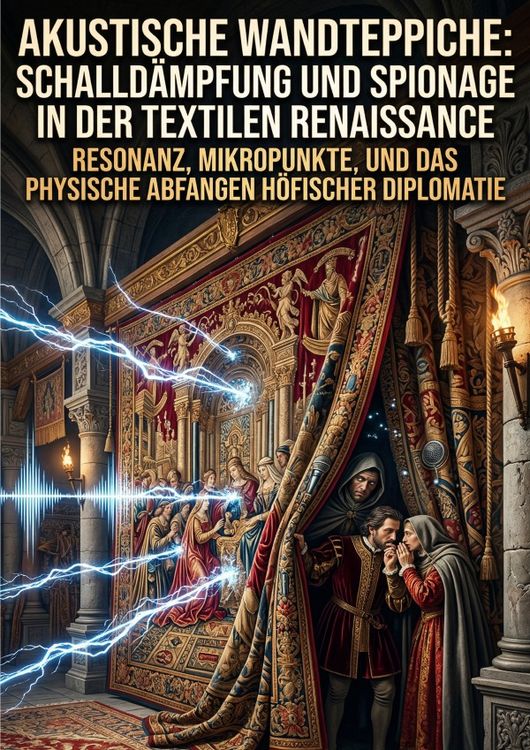 Produktbild: Akustische Wandteppiche: Schalld&auml;mpfung und Spionage in der textilen Renaissance
