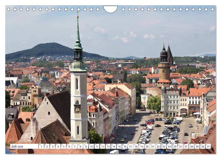 Produktbild: Traumkulisse G&Ouml;RLITZ (Wandkalender 2026 DIN A4 quer), CALVENDO Monatskalender