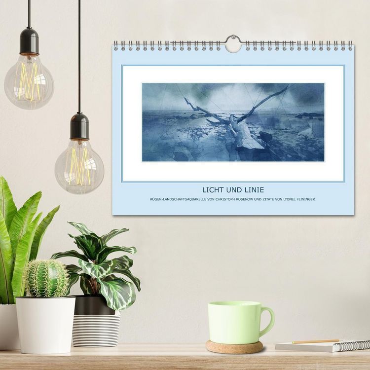 Produktbild: Licht und Linie (Wandkalender 2027 DIN A4 quer), CALVENDO Monatskalender